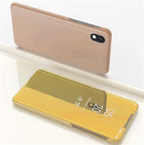 Capa Huawei Y5 2019 Flip S View Dourado Capas de Telemóveis Milhares