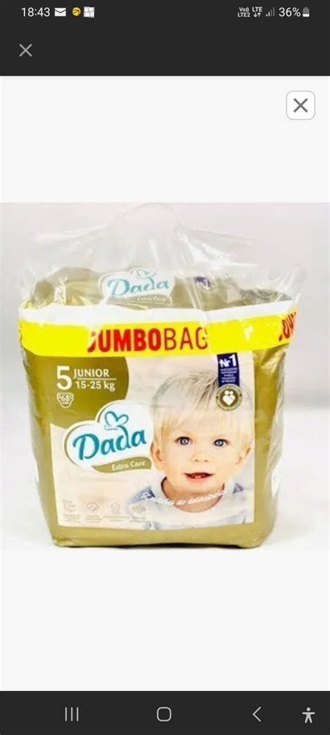 Pampersy Dada Jumbo Bag Niska Cena Na Allegro Pl