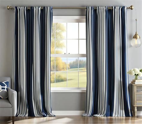 Add A Pop Of Navy Blue And Gray To Your Windows With These Must Have