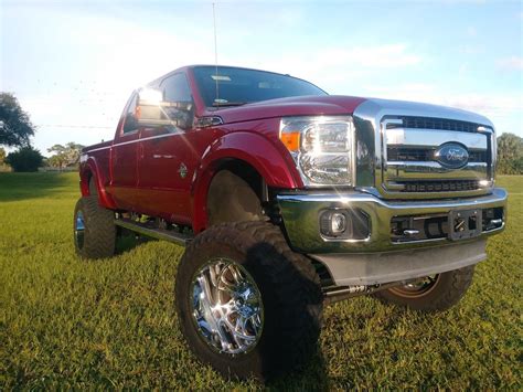 high lift 2013 Ford F 350 Lariat lifted for sale