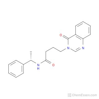 4 4 Oxo 3 4 Dihydroquinazolin 3 Yl N 1S 1 Phenylethyl Butanamide