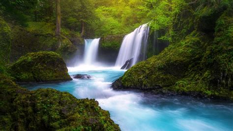 cascade de la rivière washington Nature HD Fonds d écran Aperçu