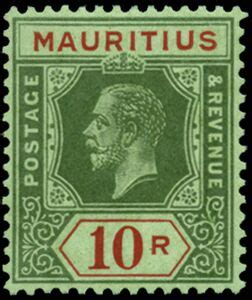 Stamp Issues Of Mauritius King George V Mi Mu