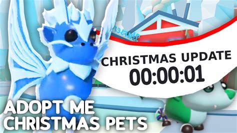 Adopt Me Christmas Update Pets For Free How To Get Ice Moth Dragon In