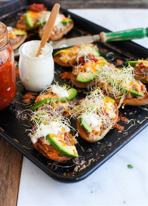 Mexican Molletes (avocado, bean & cheese melts) | Simple Bites | Bloglovin’