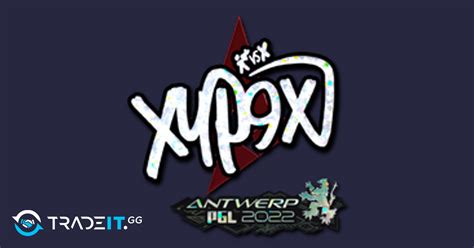 Sticker Xyp X Glitter Antwerp Tradeit