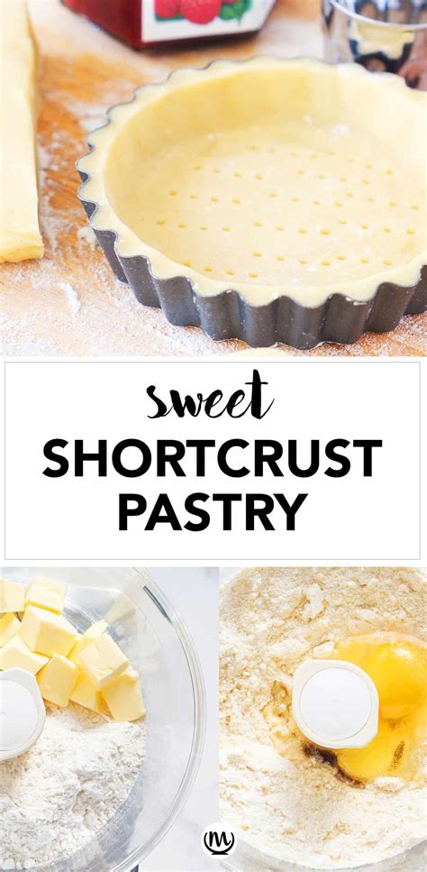 Sweet Shortcrust Pastry (Super easy!) - The clever meal