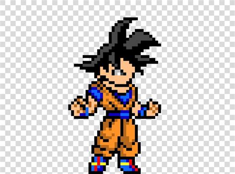 Goku Pixel Art Dragon Ball Pixels Png