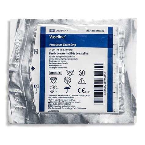 3x9 Petrolatum Gauze Chinook Medical Gear