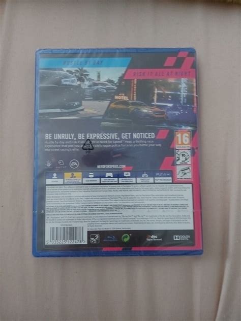 Need For Speed Nfs Heat Sony Playstation 4 Ps4 Game New And Sealed