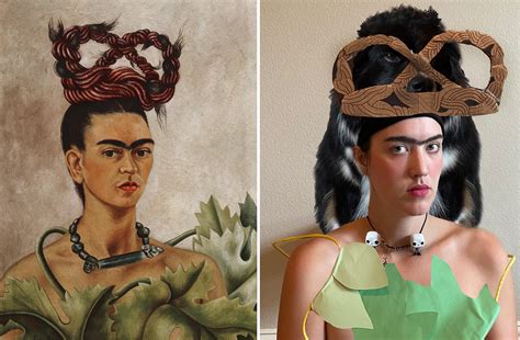 Self Portrait With Braid 1941 Self Portrait With Braid 2021 Frida