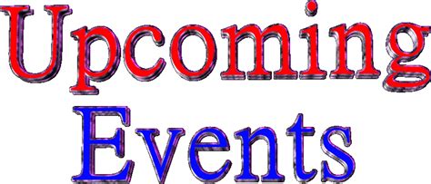 Calendar Of Events Clip Art