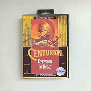 Centurion Defender Of Rome USA Cover With Retail Box 16 Bit MD Game