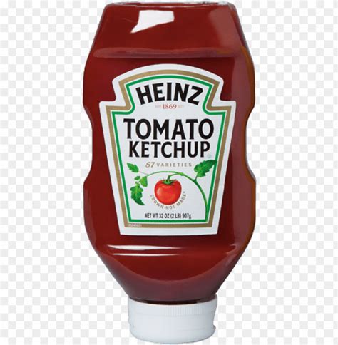 Heinz Tomato Ketchup Label PNG Image With Transparent Background TOPpng