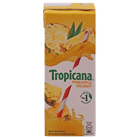 Tropicana Pineapple Delight Fruit Juice 200 Ml