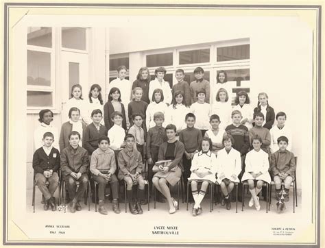 Photo De Classe Classe 6ème 1967 1968 De 1967 Annexe Lycée Marcel