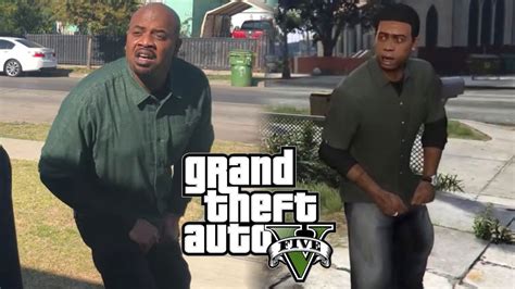 Lamar Roast Franklin Real Life Gta 5 Actors Youtube