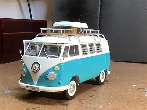 Gallery Pictures Revell Germany VW T1 Van Camper Plastic Model Vehicle