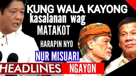 Watch Ito Pala Nur Misuari Ang Tunay Na Nangyari Youtube