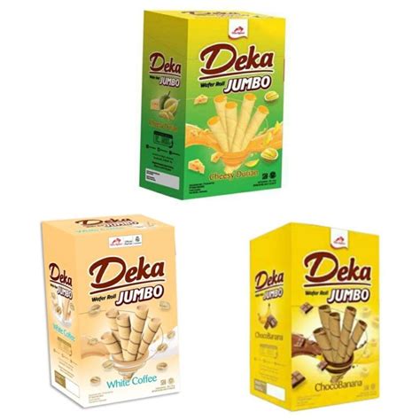 Jual Deka Wafer Roll Jumbo X Gram Shopee Indonesia