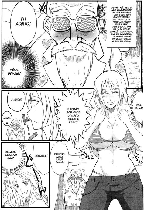 One Piece E DBZ Mestre Kame Vs Nami HQ Erótico Hentai Meu Hentai