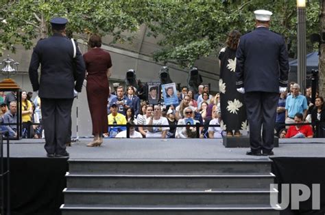 Photo 911commemoration Ceremony Ground Zero New York 2023