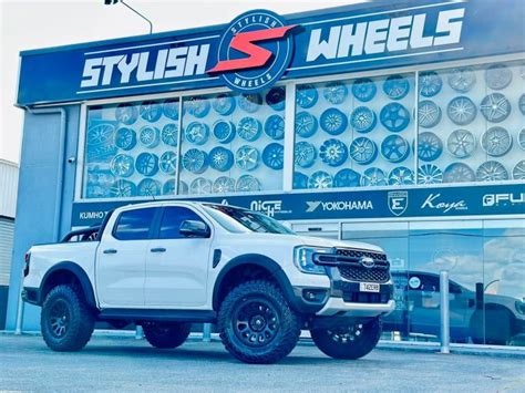 Ford Ranger Next Gen White Fuel Off Road Vector D Wheel Front