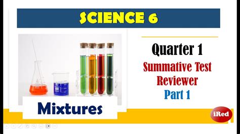 Science First Periodical Exam Reviewer Part Youtube