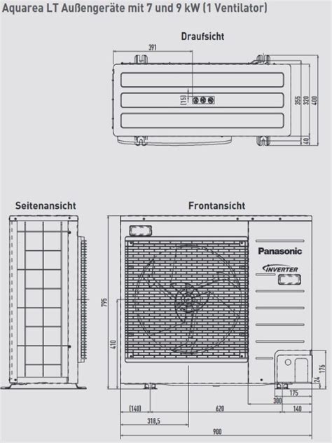 Panasonic Aquarea Luft Wasser Wärmepumpe KIT WC09J3E5 Hydromodul WH S