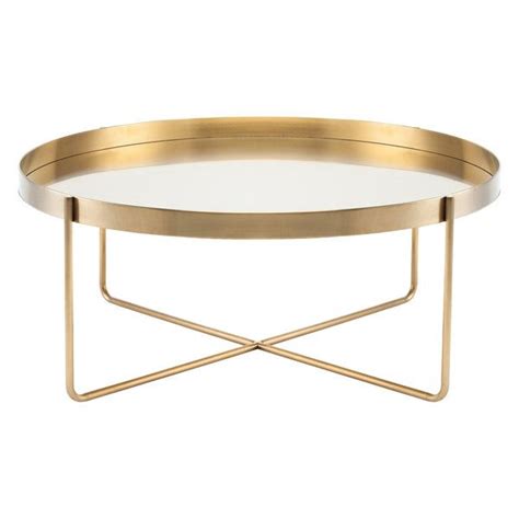 The Gaultier Coffee Table Is A Great Rimmed Modern Coffee Table