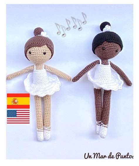 Patr N Crochet Bailararina Amigurumi Nora Y Sus Amigas Mu Eca