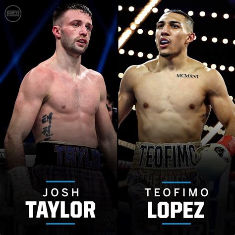 Josh Taylor Vs Teofimo Lopez Is Finalized For June 10th At Msg Real