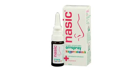 Nasic 0,5 mg/ml+50 mg/ml oldatos orrspray kisgyermekeknek 10ml ...