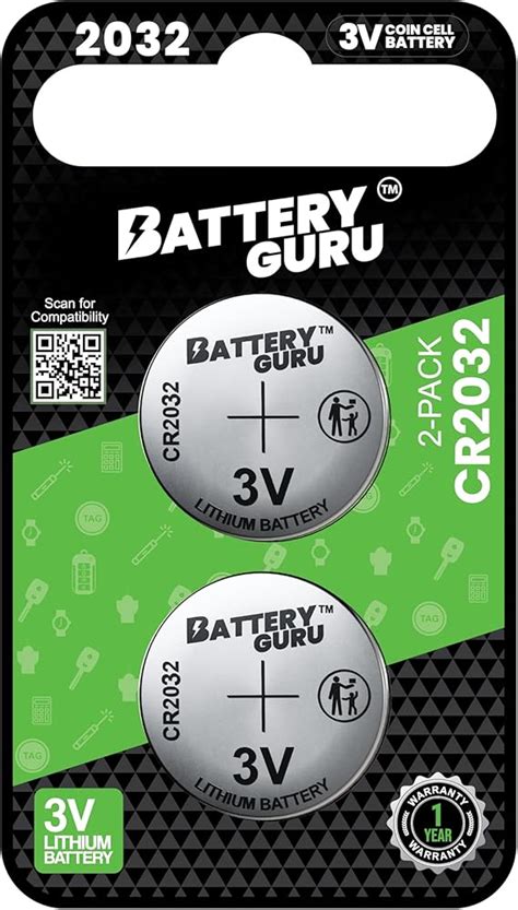 Batteryguru Car Key Battery For Buick Encore Gx 2021 2024 Encore Gx