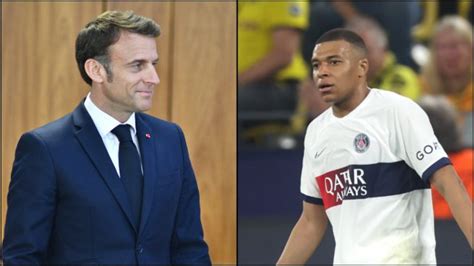 Macron se reunió con el padre de Mbappé y vuelve a meterse en su