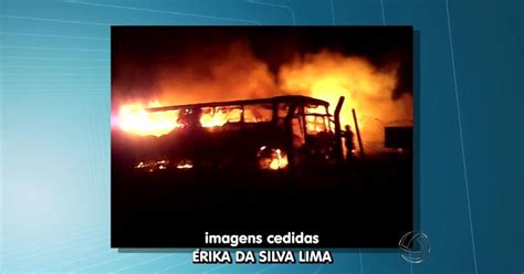 G1 Ônibus é incendiado em Campo Grande suspeita é de vandalismo