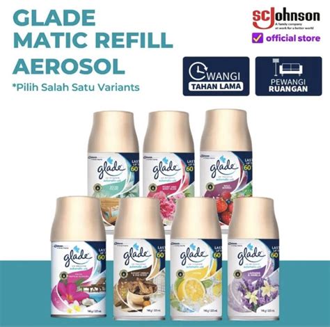 Glade Matic Spray Refill Gr Pengharum Ruangan Lazada Indonesia