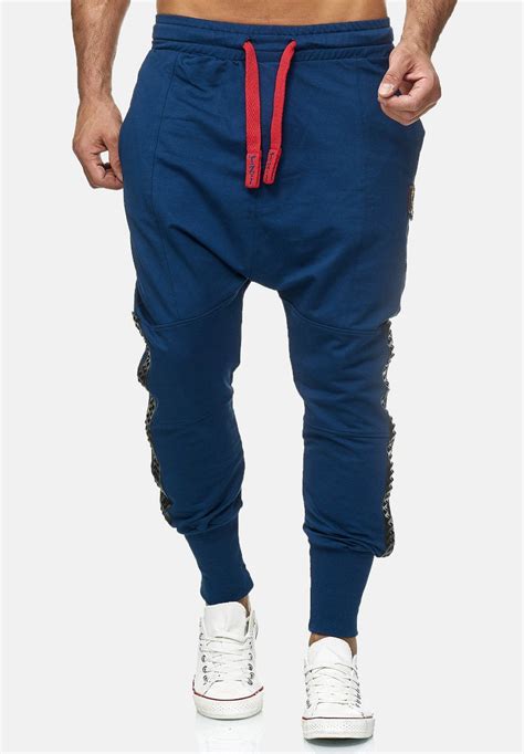 Tazzio Jogginghose Navyblau Blau Zalando De