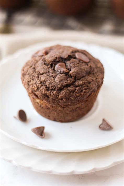 Double Chocolate Oat Muffins Gluten Free Dairy Free Option Mile