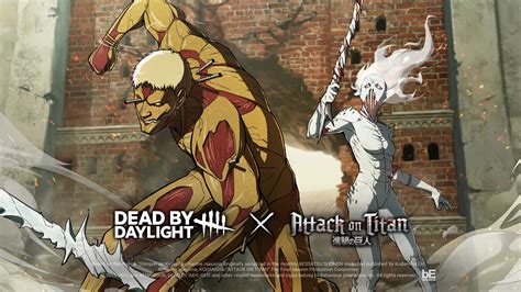 Dead by Daylight Attack on Titan crossover is a horror match in heaven