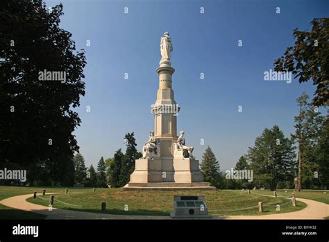 The Soldiers National Monument, Gettysburg National Cemetery ...