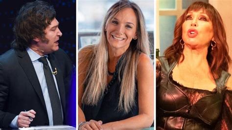 Milei chicaneó a Malena Galmarini ella lo cruzó y Moria Casán la