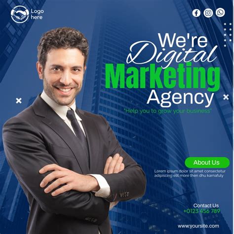 Copy Of Digital Marketing Agency Postermywall