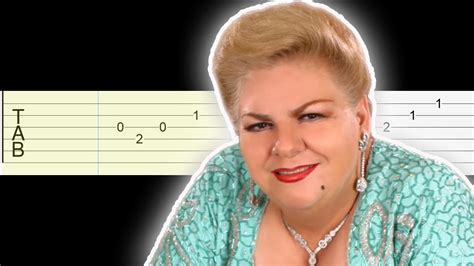 Ratas De Dos Patas Paquita La Del Barrio Guitarra Tutorial YouTube