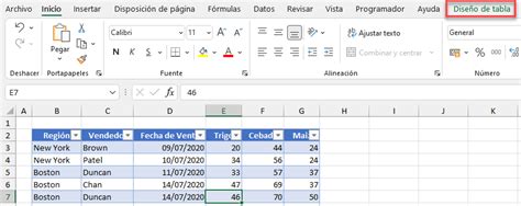 Cómo Utilizar las Herramientas de Tabla en Excel Automate Excel