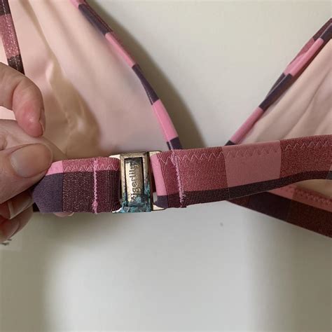 Tigerlily Bikinis Jane Fixed Triangle Bikini Top Depop