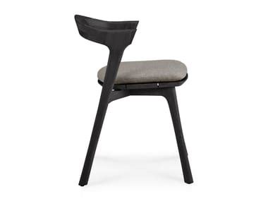 Teak Bok Black Chair With Integrated Cushion By Ethnicraft Design