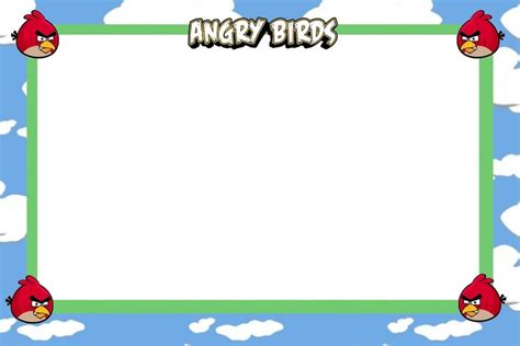 Angry Birds Invitation