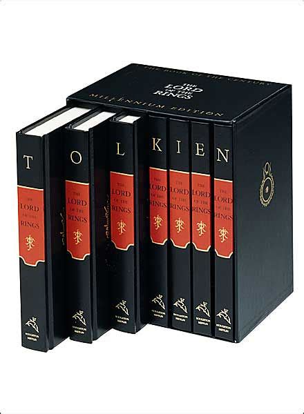 The Lord Of The Rings Millennium Edition By J R R Tolkien Hardcover