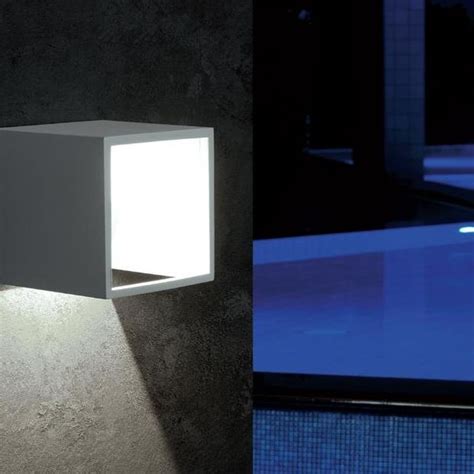 Applique Cubo W Led K Sovil Niko Bianco Acquista Su